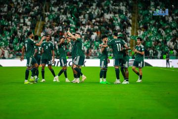 خليجي 27.. المنتخب السعودي يعبر العراق ويتصدر الأولى بالعلامة الكاملة خليجي 27.. المنتخب السعودي يعبر العراق ويتصدر الأولى بالعلامة الكاملة