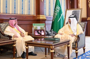 نائب أمير المدينة يطلع على جهود مجمع الملك فهد نائب أمير المدينة يطلع على جهود مجمع الملك فهد