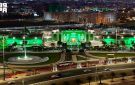 منطقة جازان تتوشح بالأخضر احتفاء باليوم الوطني السعودي