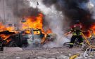 مقتل شخصين وإصابة 7 في هجوم روسي بالصواريخ والمسيرات على كييف