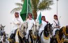 الخيل العربية بحائل تزين احتفالات اليوم الوطني السعودي - sa