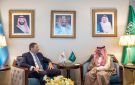 فيصل بن فرحان يلتقي وزير خارجية قبرص