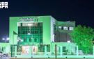 مباني تبوك تزدان باللون الأخضر لليوم الوطني السعودي