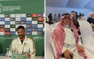 أصغر صحفي سعودي يوجه سؤالا لـ محمد العويس والأخير يعده برواية العديد من القصص