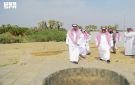 نائب أمير جازان يزور العين الحارة بمحافظة العارضة