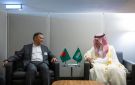 فيصل بن فرحان يلتقي رئيس وزراء بنغلاديش