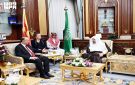 رئيس مجلس الشورى يعقد جلسة مباحثات رسمية مع رئيس برلمان جمهورية مقدونيا الشمالية