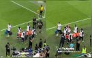 العقيدي يغادر مباراة الكويت بإصابة قوية في الرأس .. فيديو
