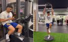 علي لاجامي يواصل العمل لتسريع عودته للملاعب.. فيديو