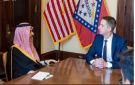 وزير الخارجية السعودي يبحث مع رئيس لجنة الاستخبارات الأمريكي التطورات السياسية