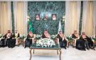 أمير حائل يستقبل مدير عام الموارد البشرية بوزارة الداخلية ومديري إدارات الموارد البشرية بإمارات المناطق