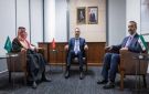 بن فرحان يبحث مع وزيري خارجية سوريا وتركيا تعزيز التعاون الاقتصادي والتجاري