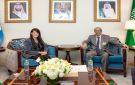 الرسي يلتقي وكيلة الأمين العام للأمم المتحدة والأمينة التنفيذية للإسكوا