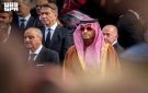 تركي بن محمد بن فهد يشارك في مراسم تشييع هارالد الخامس ملك النرويج