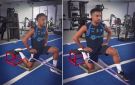 سالم الدوسري يواصل العمل من أجل العودة إلى الملاعب..فيديو