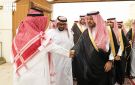 نائب أمير مكة يقدم واجب العزاء لأسرة مؤذن المسجد الحرام الشيخ إبراهيم المدني - sa