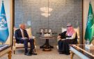 فيصل بن فرحان يلتقي مبعوث أميركا إلى سوريا والعراق