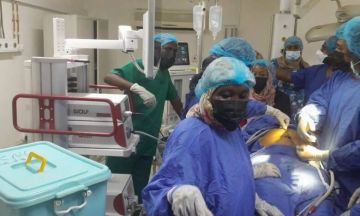 نجاح اول عمليه جراحيه بالمنظار لاستئصال المرارة في الولاية الشمالية