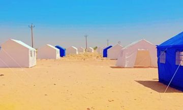 57 الف نازح من دارفور وكردفان بمعسكرين بالشمالية 57 الف نازح من دارفور وكردفان بمعسكرين بالشمالية