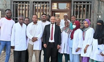 وزير الصحة يتفقد مستشفى الفؤاد بالخرطوم