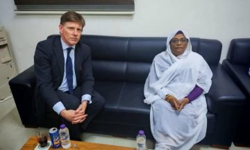 النائب العام تلتقي الممثل الخاص للمملكة المتحدة في السودان