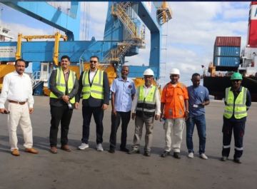 وفد فني إيراني في السودان للوقوف على إمكانيات ميناء بورتسودان