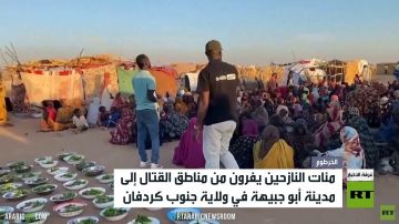 تصاعد موجات النزوح في جنوب كردفان تصاعد موجات النزوح في جنوب كردفان