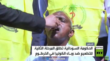 حملة للتطعيم ضد الكوليرا في السودان
