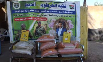 خلال الجولة(35) إستمرار مبادرة عمر النمير بتوفير إحتياجات (25) تكية بولاية الخرطوم