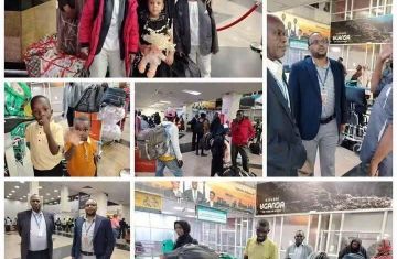 عودة 226 سودانيا من يوغندا عبر بدر للطيران عودة 226 سودانيا من يوغندا عبر بدر للطيران