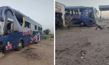 المليشيا تستهدف بالمسيرات باصات سفرية عند محطة وقود بمدينة أم روابة بشمال كردفان المليشيا تستهدف بالمسيرات باصات سفرية عند محطة وقود بمدينة أم روابة بشمال كردفان