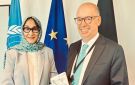 سفيرة السودان بألمانيا تلتقي وزير الدولة بوزارة التعاون الإقتصادي والتنمية الألمانية بمناسبة انتهاء فترة عملها