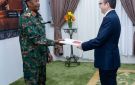 رئيس مجلس السيادة الانتقالي يتسلم أوراق اعتماد سفير تركيا لدى السودان