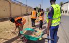 رابطة الشعوب تواصل لليوم الثاني حملة الإعمار البيئي بمحيط السفارة المصرية بالخرطوم