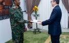 البرهان يتسلم أوراق اعتماد سفير تركيا لدى السودان