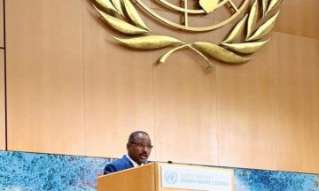 في بيان أمام مجلس حقوق الإنسان.. وزير العدل: نواجه حربا بالوكالة بدعم من حكومة أبو ظبي بالسلاح والمرتزقة