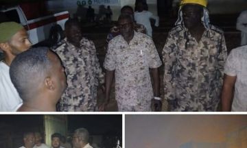 والي الخرطوم يتابع إخماد حريق في مصنعين للبوهيات والبلاستيك بالمنطقة الصناعية بحري