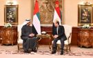 السيسي يصل إلى الإمارات.. والشيخ محمد بن زايد فى استقباله - sd