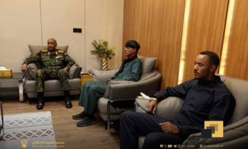 البرهان يلتقي رئيس مجلس الصحوة الثوري موسي هلال