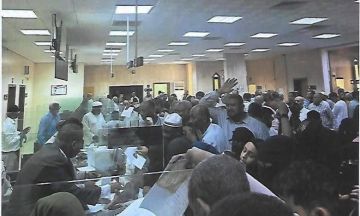 ازدحام غير مسبوق بالسفارة السودانية في الرياض