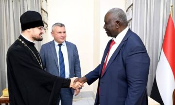 نائب رئيس مجلس السيادة يلتقي ممثل الكنيسة الأرثوذوكسية الروسية