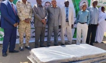 معينات طبية وتعليمية من بنك أم درمان الوطني دعما للمستشفيات والتعليم بولاية سنار