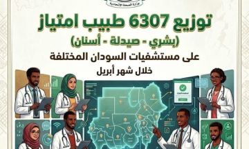 وزارة الصحة الاتحادية تعلن عن توزيع 6307 طبيب إمتياز