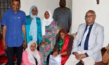 آمال عباس رئيسا فخريا لمبادرة رموز المجتمع السوداني