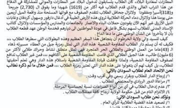 اتحاد الطلاب السودانيين يرفض قرار تسليم داره للمقاومة الشعبية ويطالب والي الخرطوم بإعادتها فورا