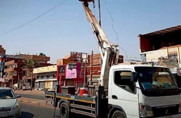 الخرطوم تعلن استمرار أعمال الإنارة بشارع المعونة بحري