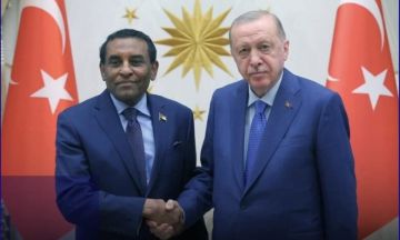 رئيس الوزراء بروفيسور كامل إدريس يلتقي الرئيس التركي رئيس الوزراء بروفيسور كامل إدريس يلتقي الرئيس التركي