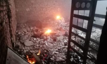 مسيرات المليشيا تقصف مباني تلفزيون شمال كردفان