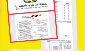 لجنة الأمل ترحل جوا دفعة جديدة من السودانيين المحتجزين بمصر
