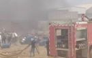 تفاصيل الساعات العصيبة داخل مصنع الإسفنج المحترق في ود مدني - sd